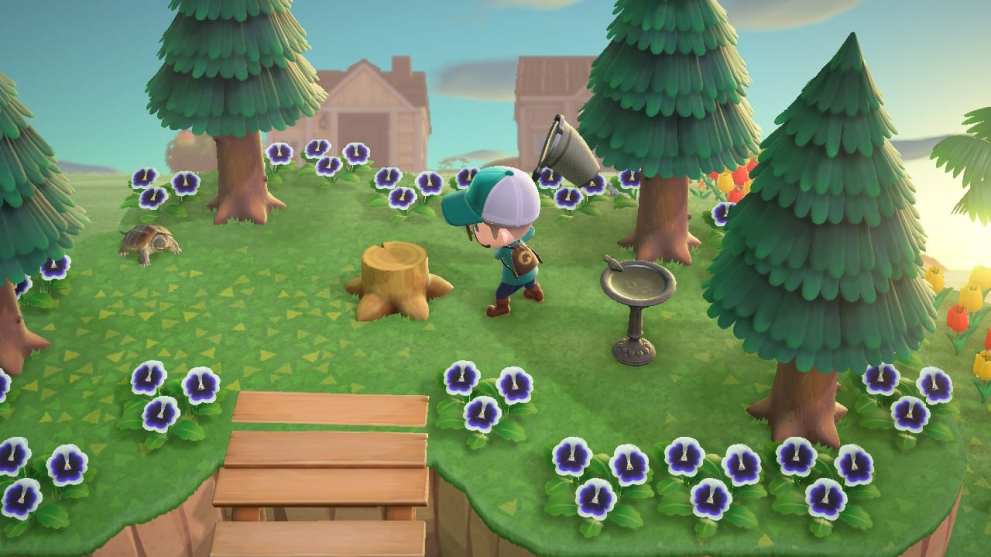 Animal Crossing New Horizons Rosalia Batesi Tree Stump