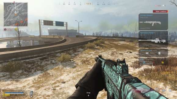 warzone, grau ironsights