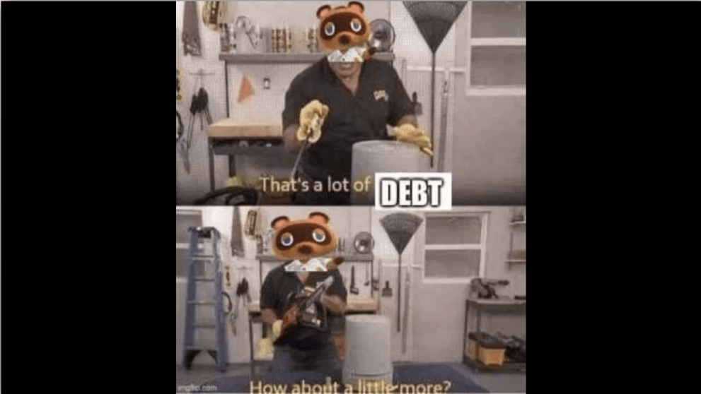 tom nook animal crossing memes