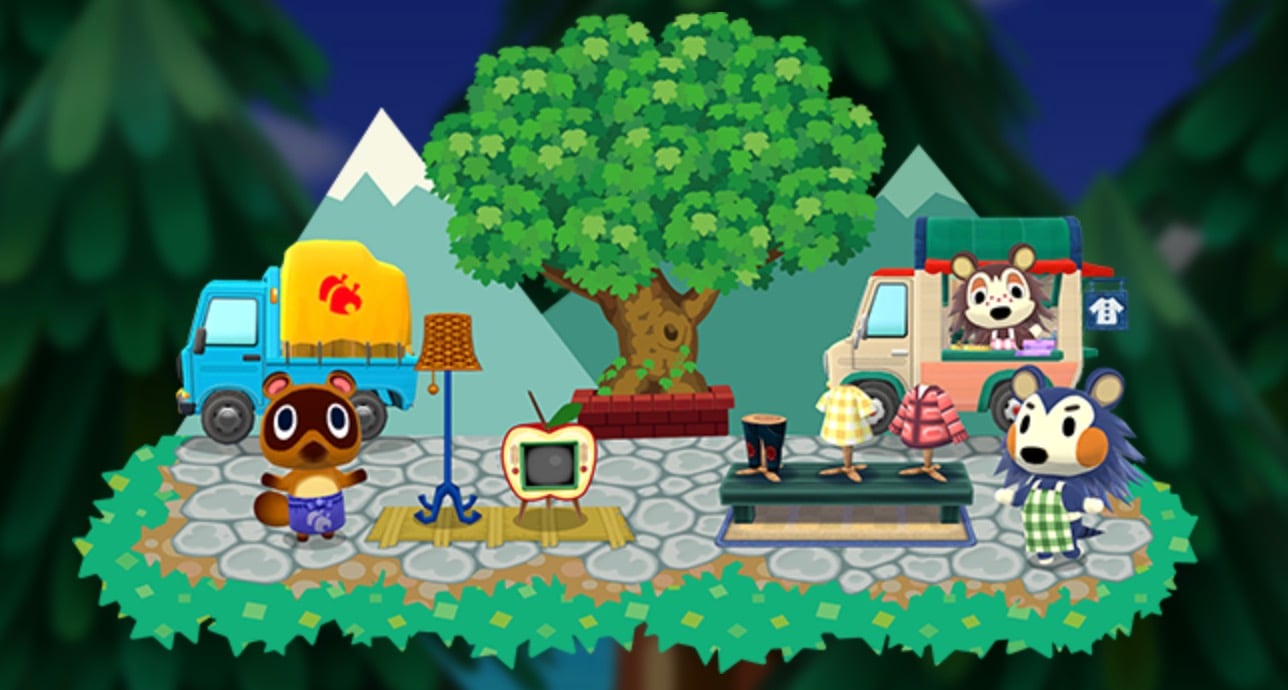 animal crossing pocket camp, mobile game, nintendo, new horizons