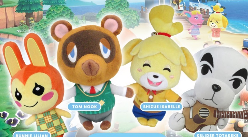 animal crossing new horizons plushies