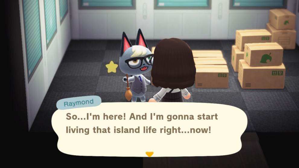 Animal Crossing New Horizons Raymond