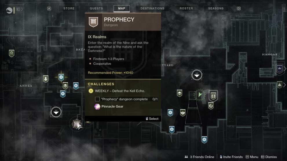 destiny 2 prophecy location