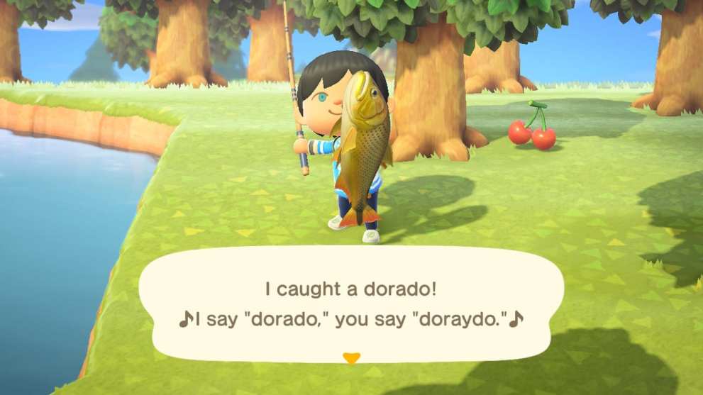 animal crossing new horizons dorado