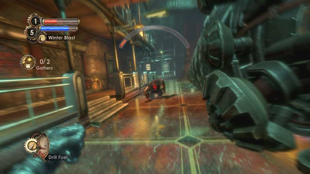 Bioshock 2 combat