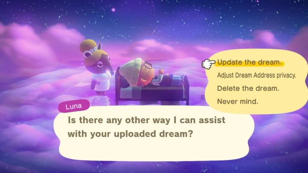 Upload dream island animal crossing new horizons