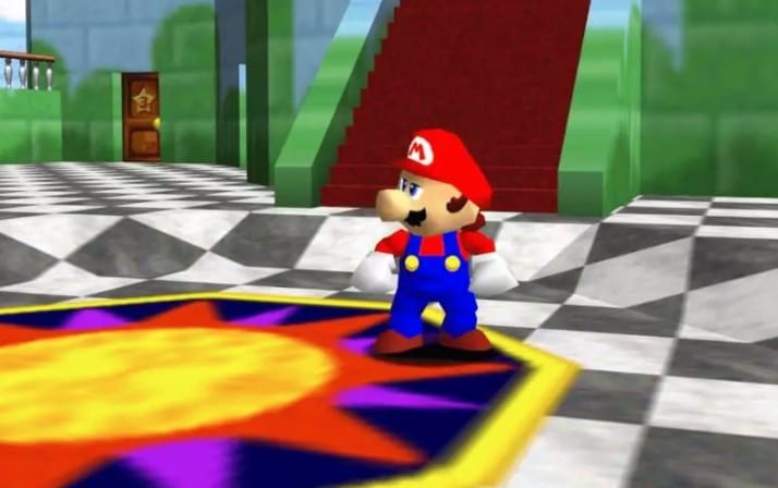 super mario 64 kinect mod