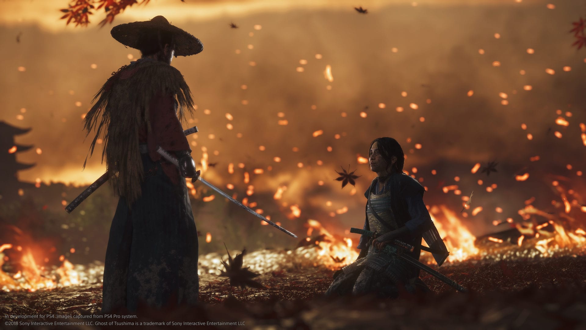 ghost of tsushima, deflect arrows