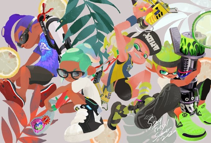 splatoon 2 anniversary