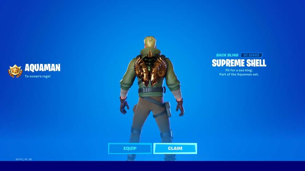 fortnite supreme shell back bling