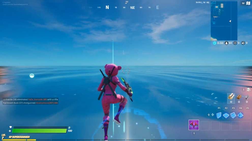 Fortnite dirty docks swimming time trial