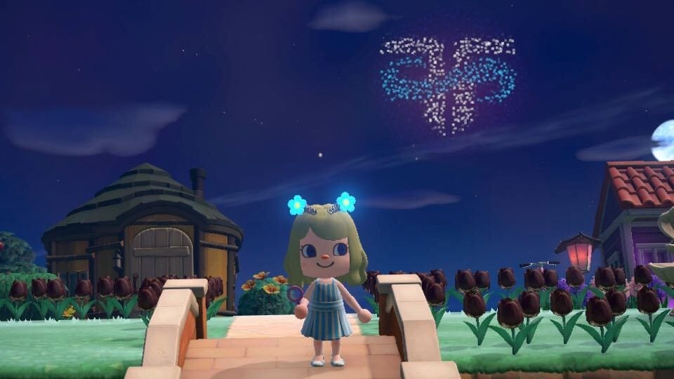 Animal Crossing Fireworks