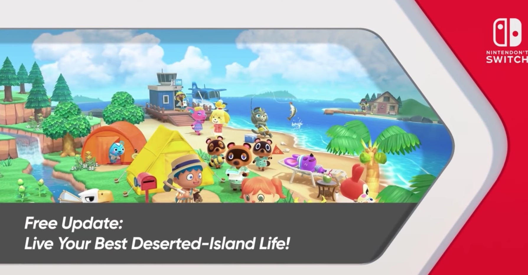 animal crossing new horizons direct video