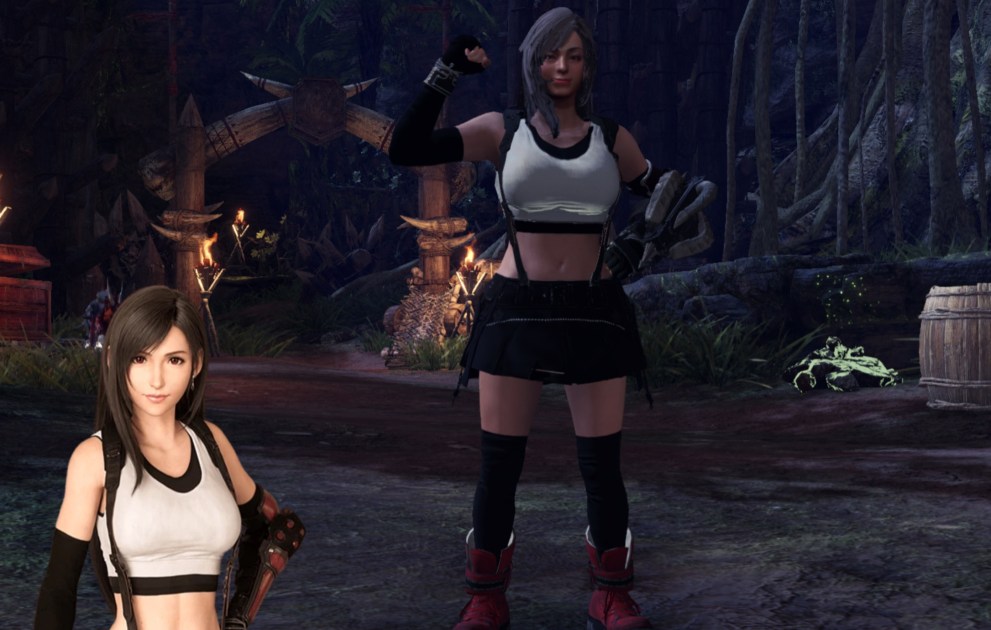 tifa monster hunter world