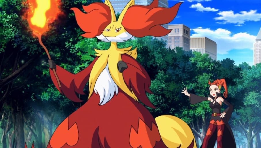 delphox, pokemon