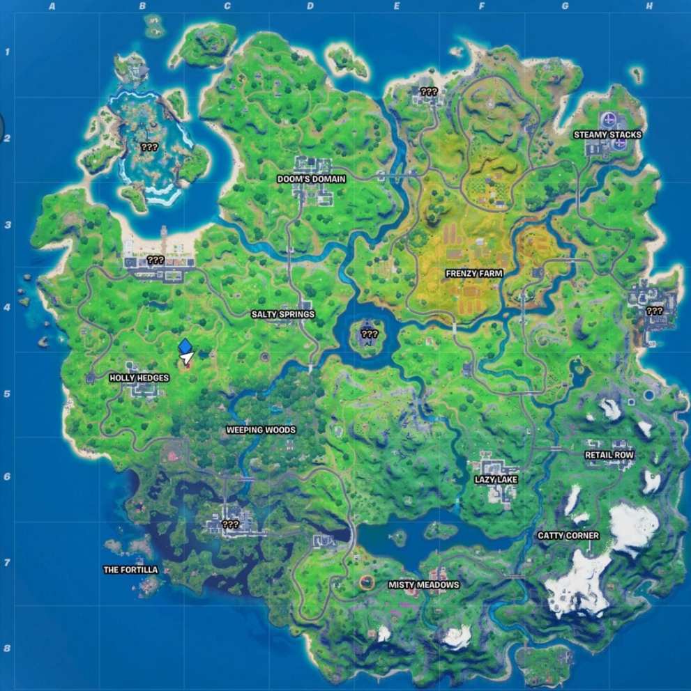 fortnite ant manor location