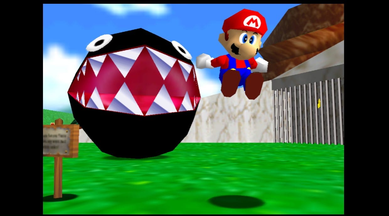 mario 64 long jump