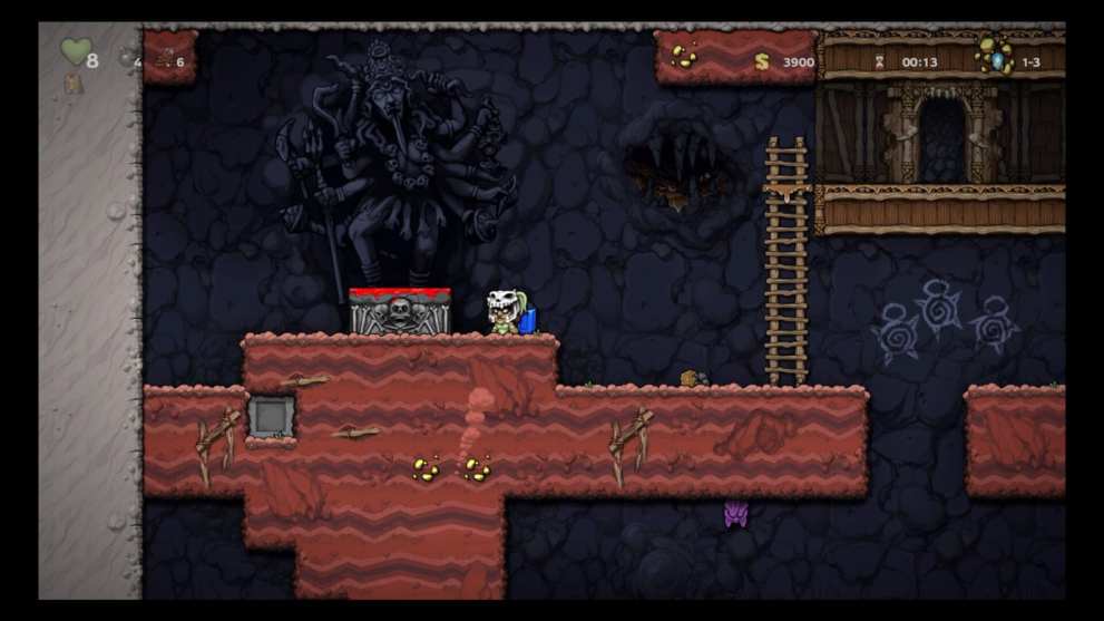 Spelunky 2, How to Use Kali's Sacrificial Altars and What They Do,