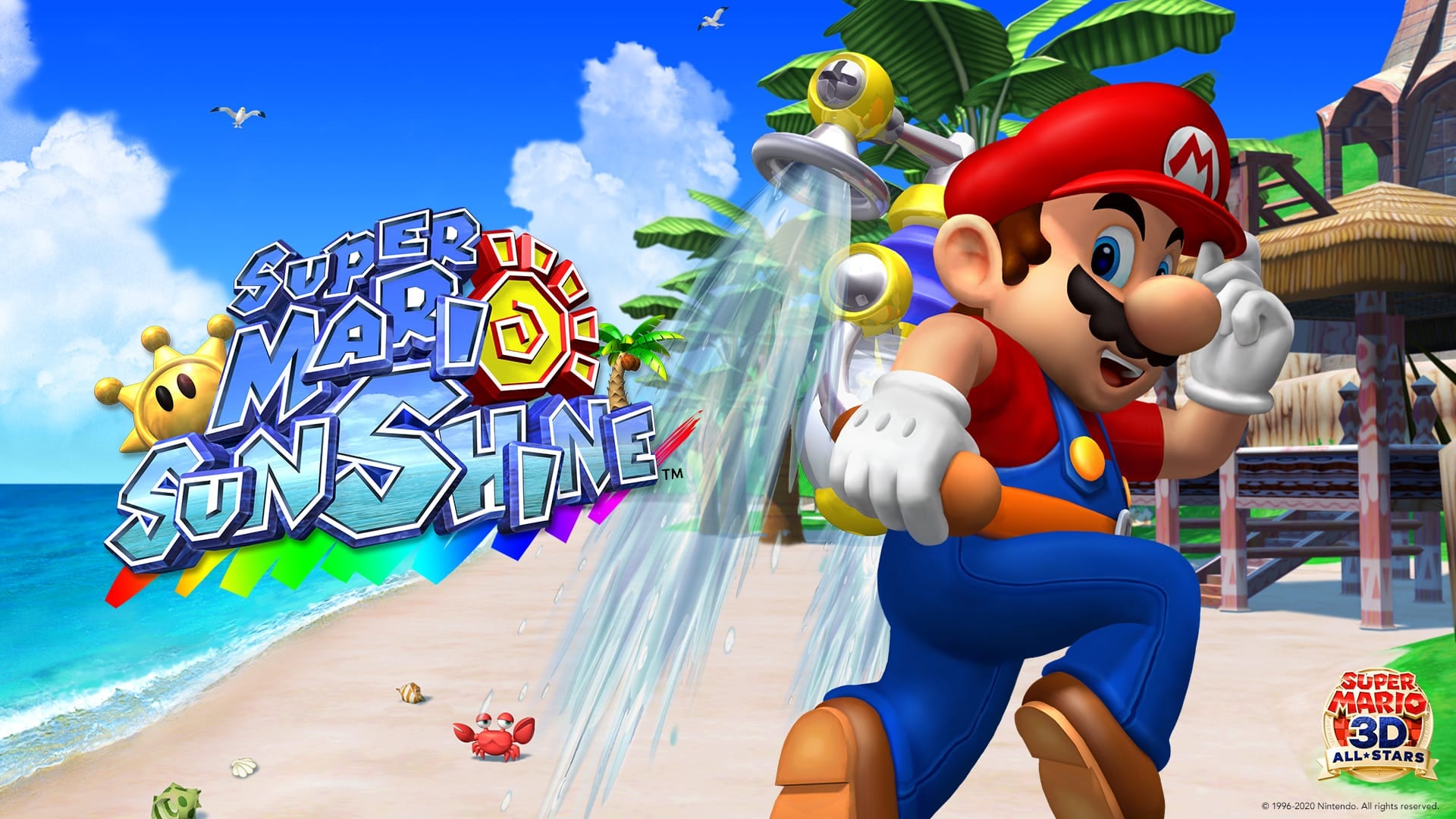 Super Mario Sunshine, How to Spray While Running