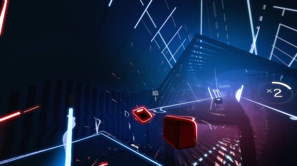 beat saber on meta quest 2