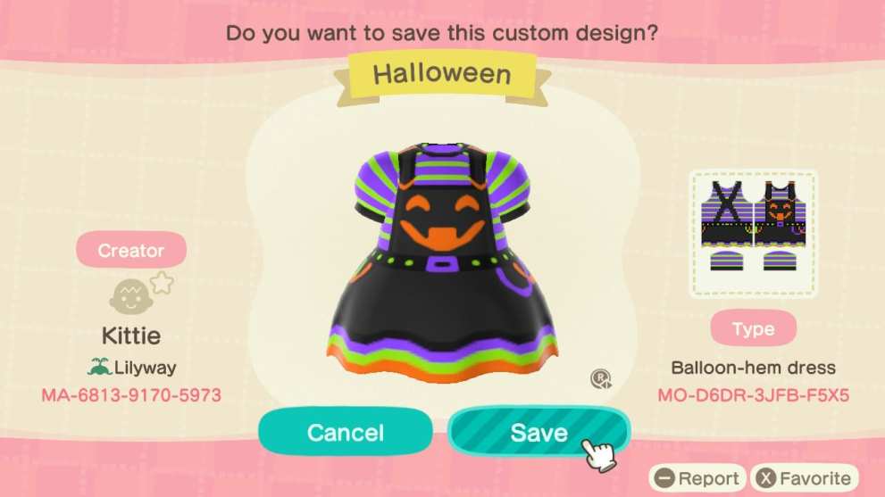 Jack-o-Lantern Dress