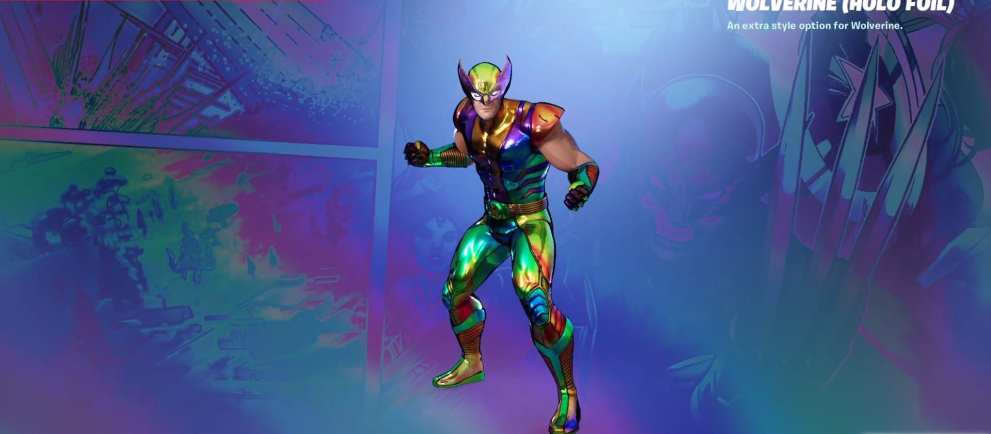 fortnite holo wolverine