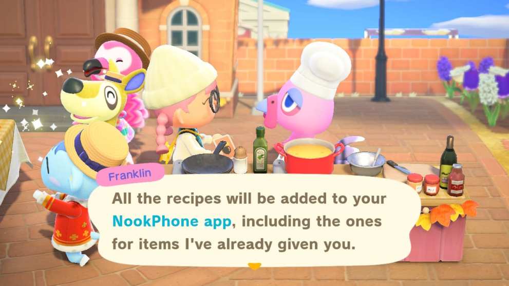 animal crossing new horizons, turkey day diy recipes