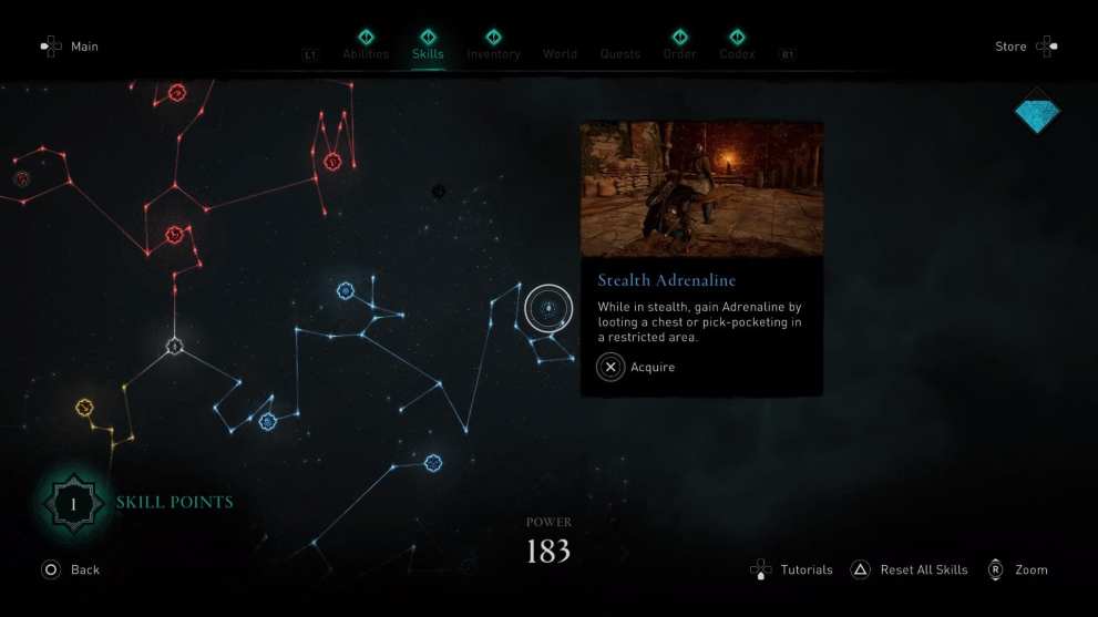 assassin's creed valhalla skill tree