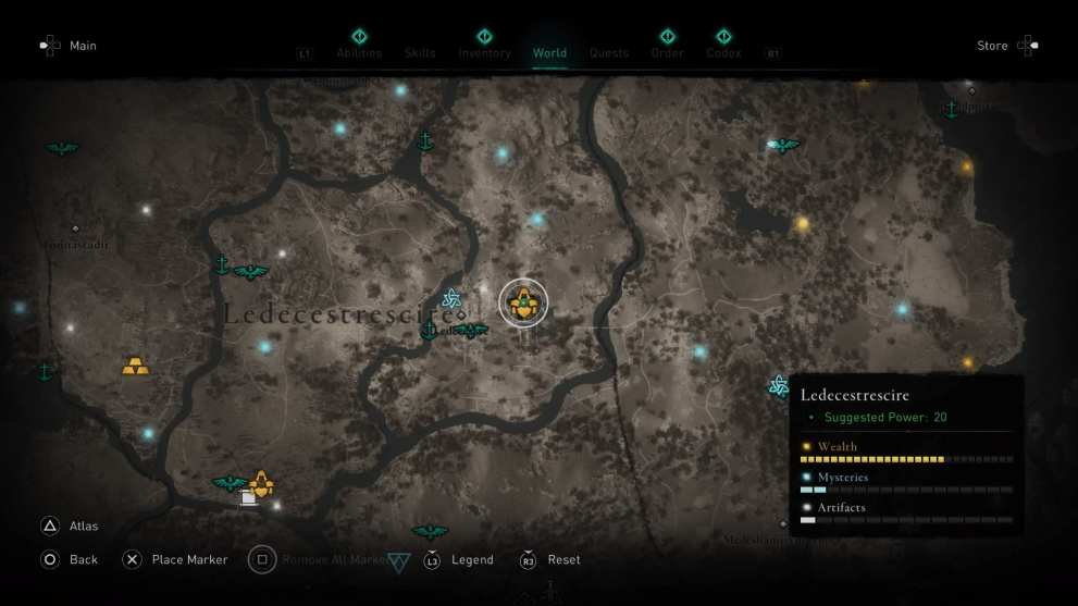 hidden ones' armor locations