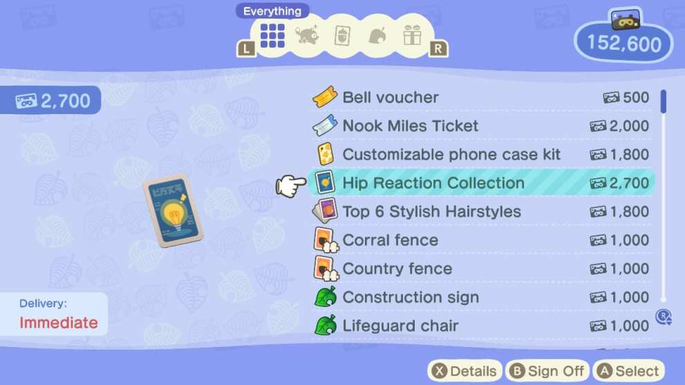 animal crossing new horizons sit