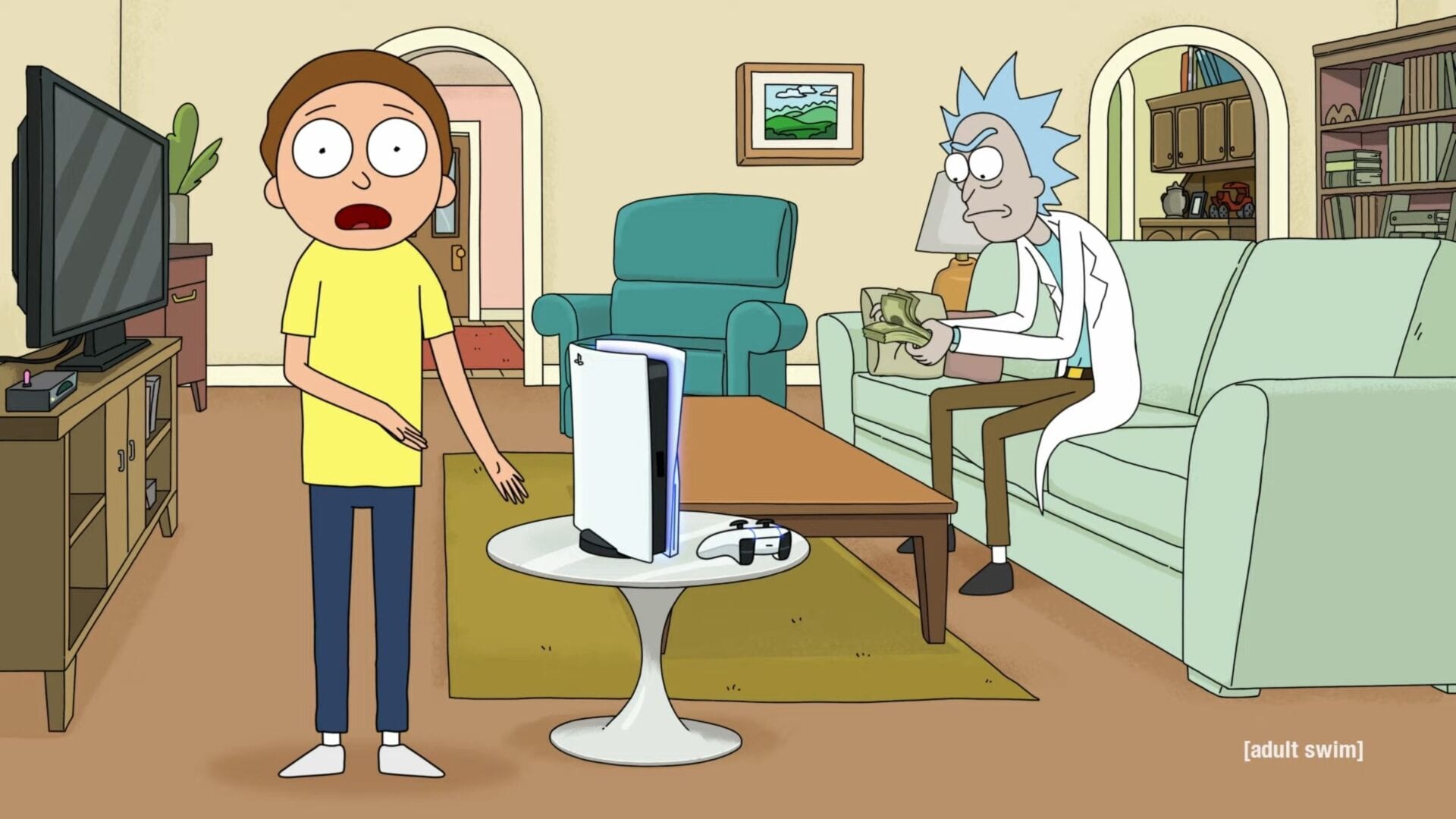 PS5 Rick Morty