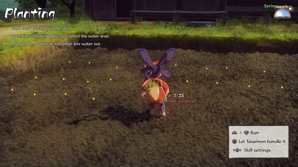 Sakuna: Of Rice and Ruin Planting