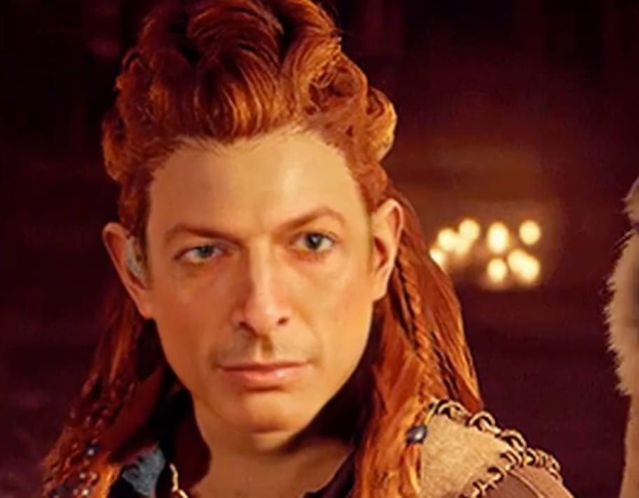 aloy, horizon, jeff goldblum