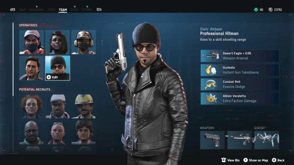 watch dogs legion, best operatives