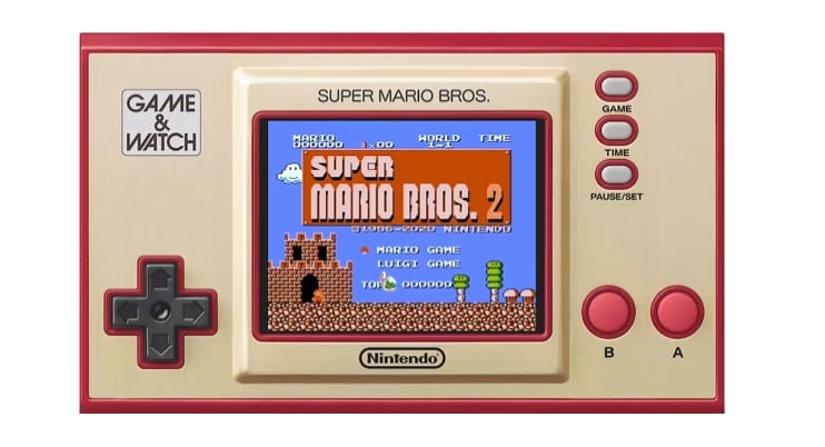 super mario bros.: lost levels, game & watch