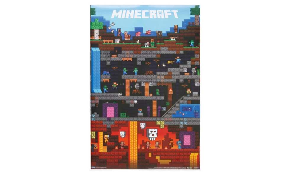 poster, Minecraft Holiday Gift Guide