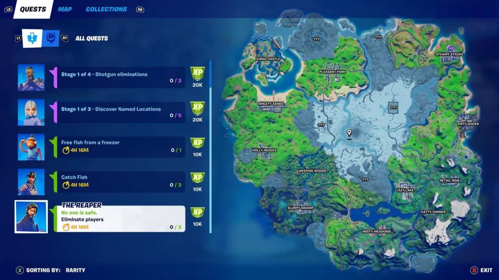 fortnite season 5 week 1 challenges