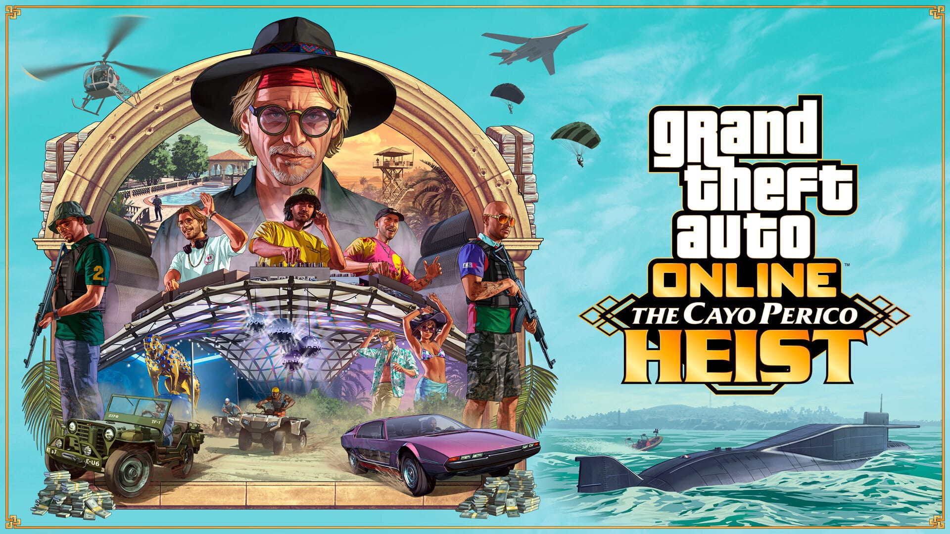 Grand Theft Auto Online Cayo Perico Heist Launch