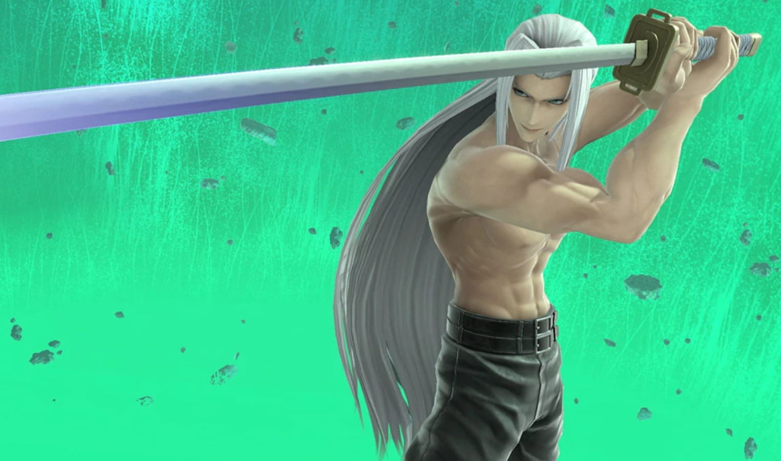 shirtless sephiroth super smash bros ultimate