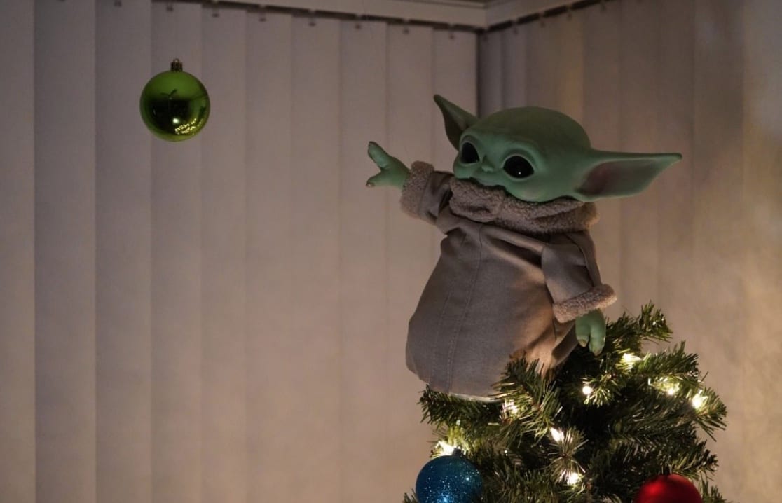 baby yoda tree topper, grogu, the child