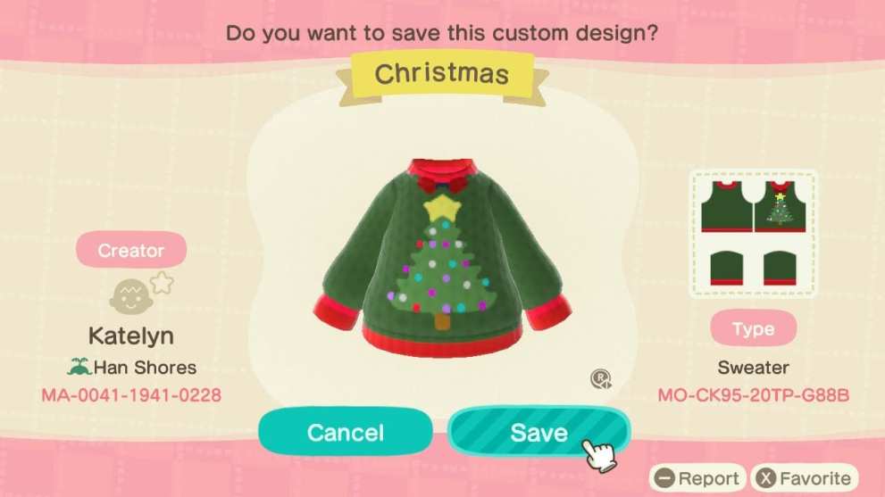 Christmas Tree Sweater