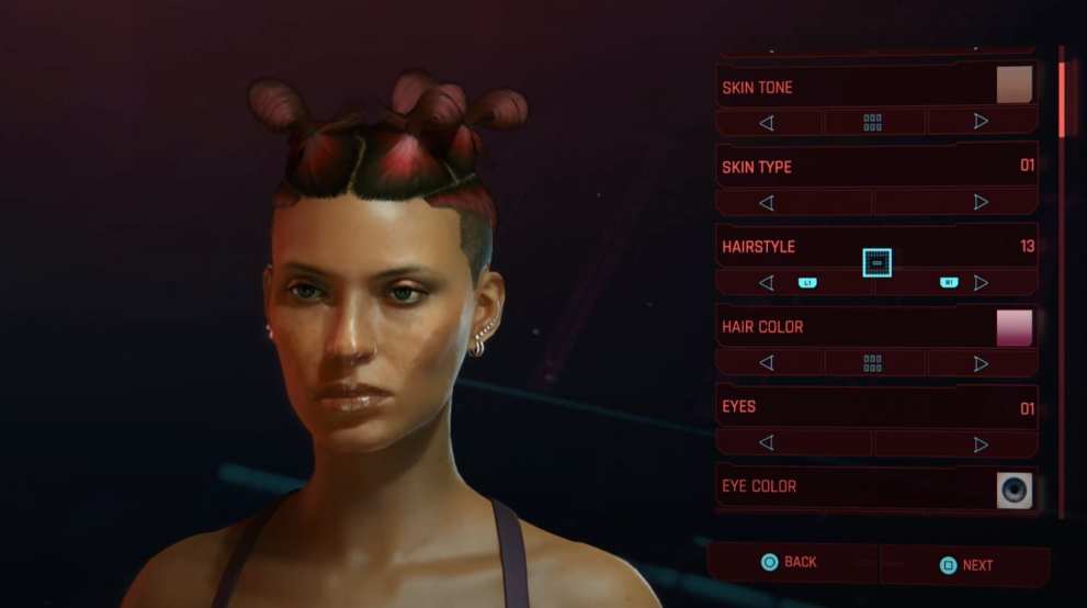 cyberpunk 2077 hairstyles