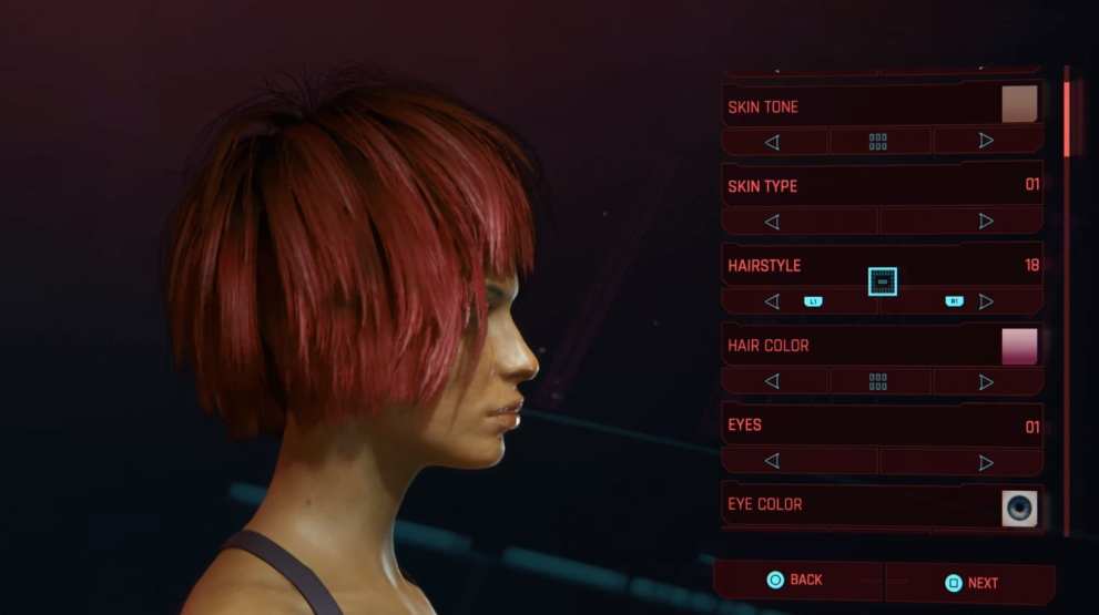 cyberpunk 2077 hairstyles