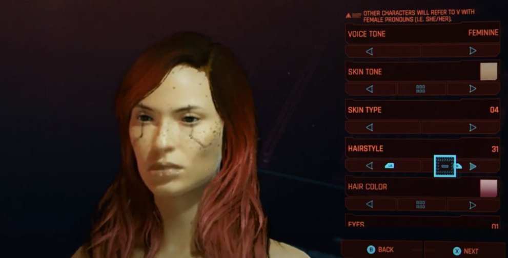 cyberpunk 2077 hairstyles