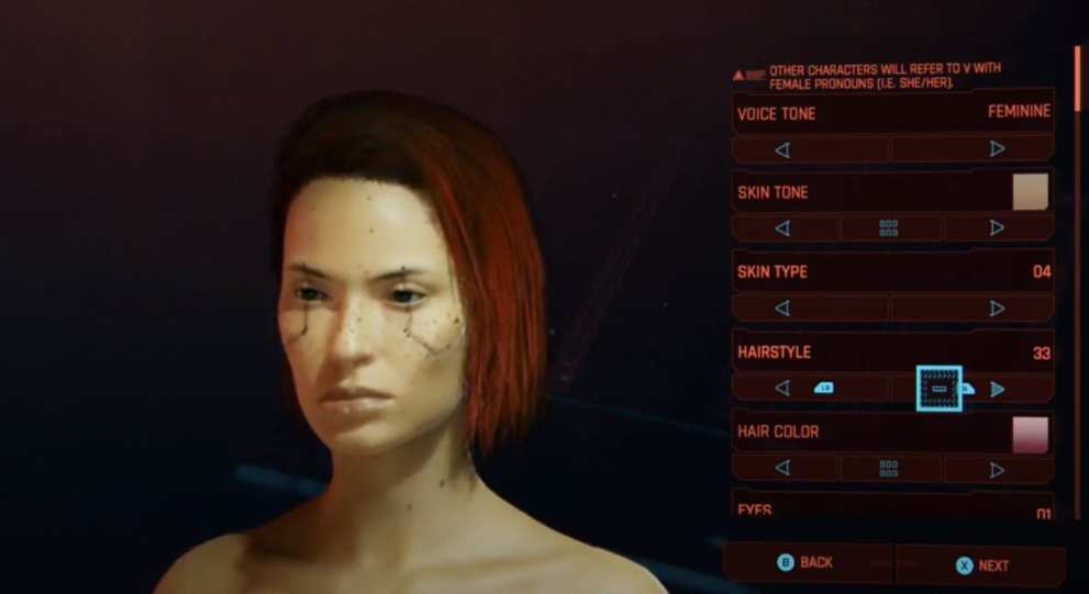 cyberpunk 2077 hairstyles