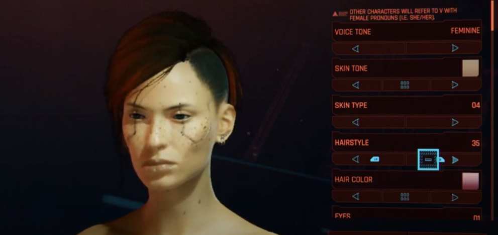 cyberpunk 2077 hairstyles