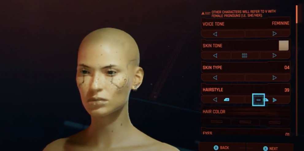 cyberpunk 2077 hairstyles