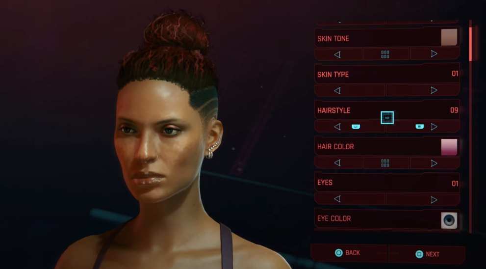 cyberpunk 2077 hairstyles