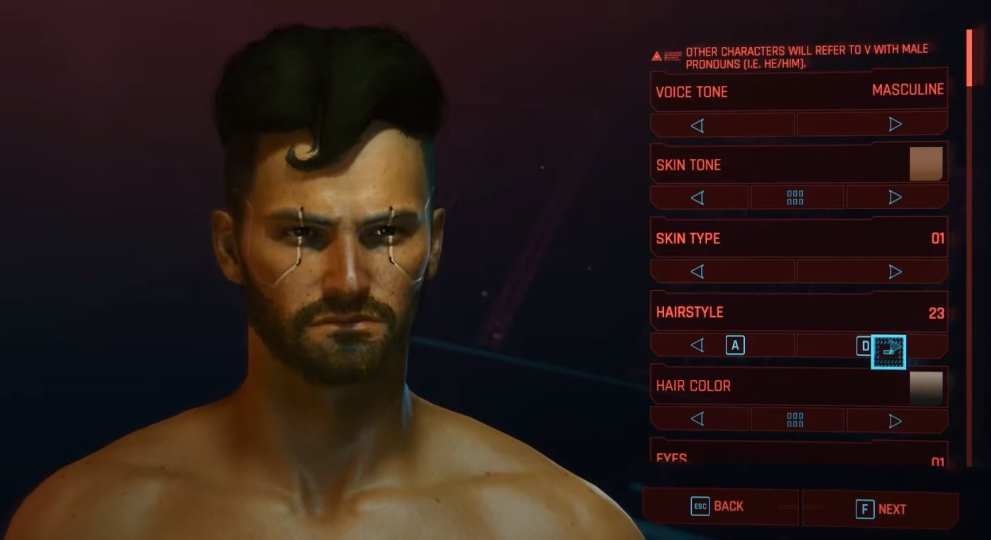 cyberpunk 2077 hairstyles