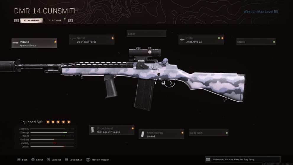 warzone, best DMR loadout